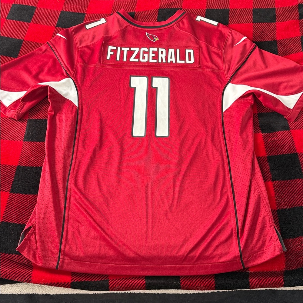 Arizona Cardinals #11 Larry Fitzgerald NFL On Field Home Nike Jersey
